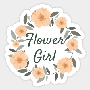 Flower girl Sticker